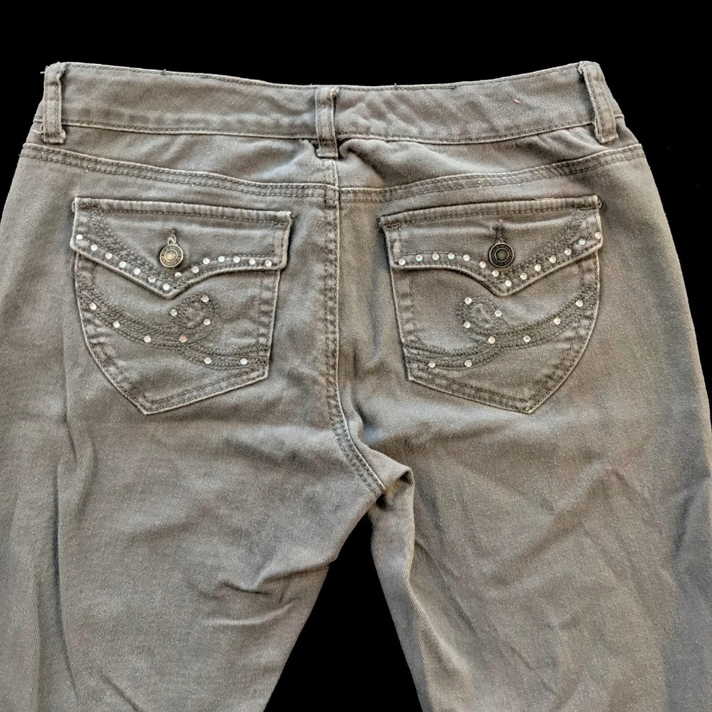 Rue 21 Gray Straight Leg Jeans
